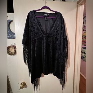Killstar velvet kimono